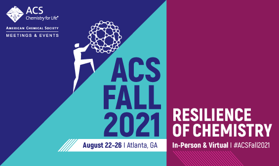 Flyer advertising the ACS Fall 2021 Meeting