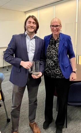 Photograph of Ryland Forsythe and Astrid M. Müller